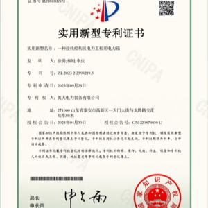 一種接線(xiàn)結構及電力工程用電力箱